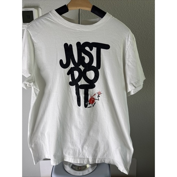Nike Other - NIKE - The Nike Tee "Just Do It" T-Shirt White Size L